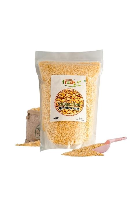 Highfresh Unpolished 1Kg Moong Mogar Dal | Yellow ()