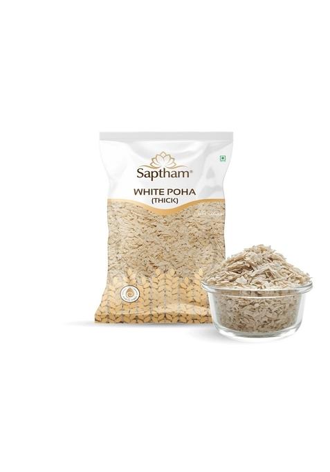 Saptham White Poha (Thick) (500G)