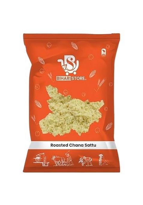 Bihari Store Roasted Chana Sattu | Nutrient Superfood Indian Healthy Drink Mix