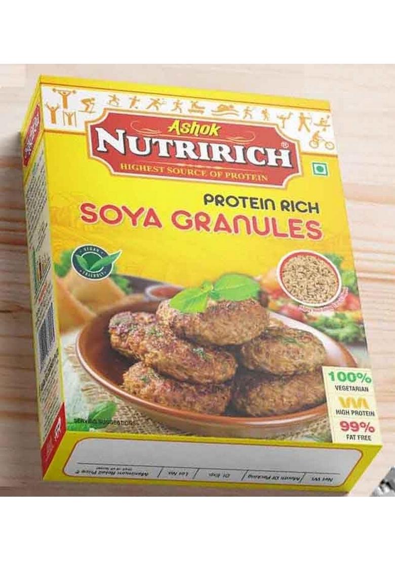 Ashok Nutririch High Protein And Healthy Gluten Free Soya Granules (Soya Granule 200 Grams Pack Of 1)