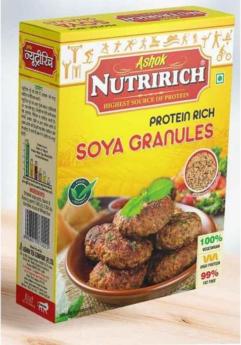 Ashok Nutririch High Protein And Healthy Gluten Free Soya Granules (Soya Granule 200 Grams Pack Of 1)
