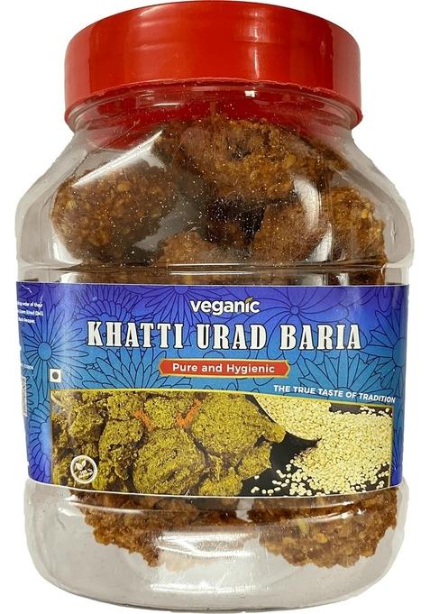 Veganic Urad Dal Badi Khatti | Khatto Amritsari Wadi/Vadiyan Udad Bari/Wadi/Vadi/Wadiyan - 200Gm