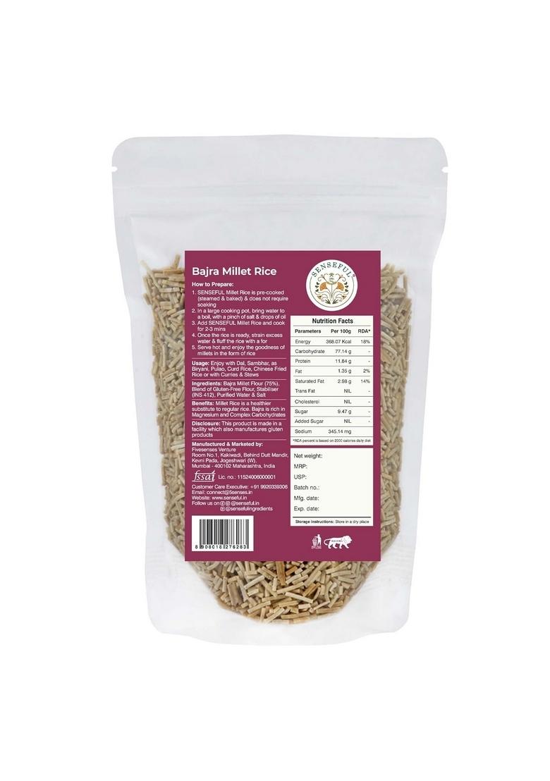 Senseful Bajra Millet Rice