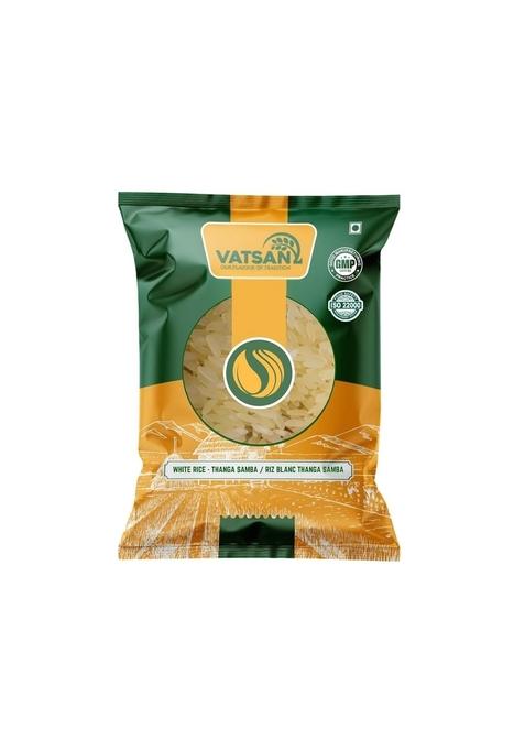 Vatsan Orangic Thanga Samba Rice 1Kg | Hand Pounded Kaikuthal Arisi