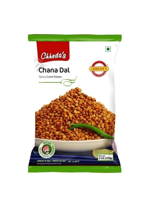 Chheda'S - Chana Dal Spicy Namkeen Masala Snacks 170Gm Pack Of 1