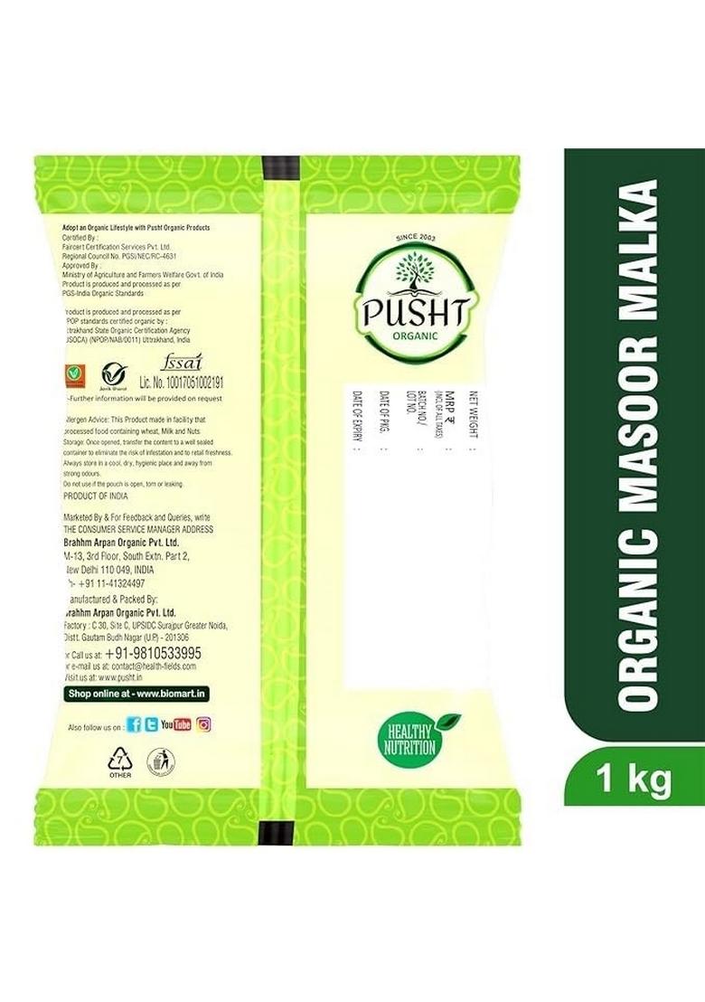 Pusht Organic Pulses