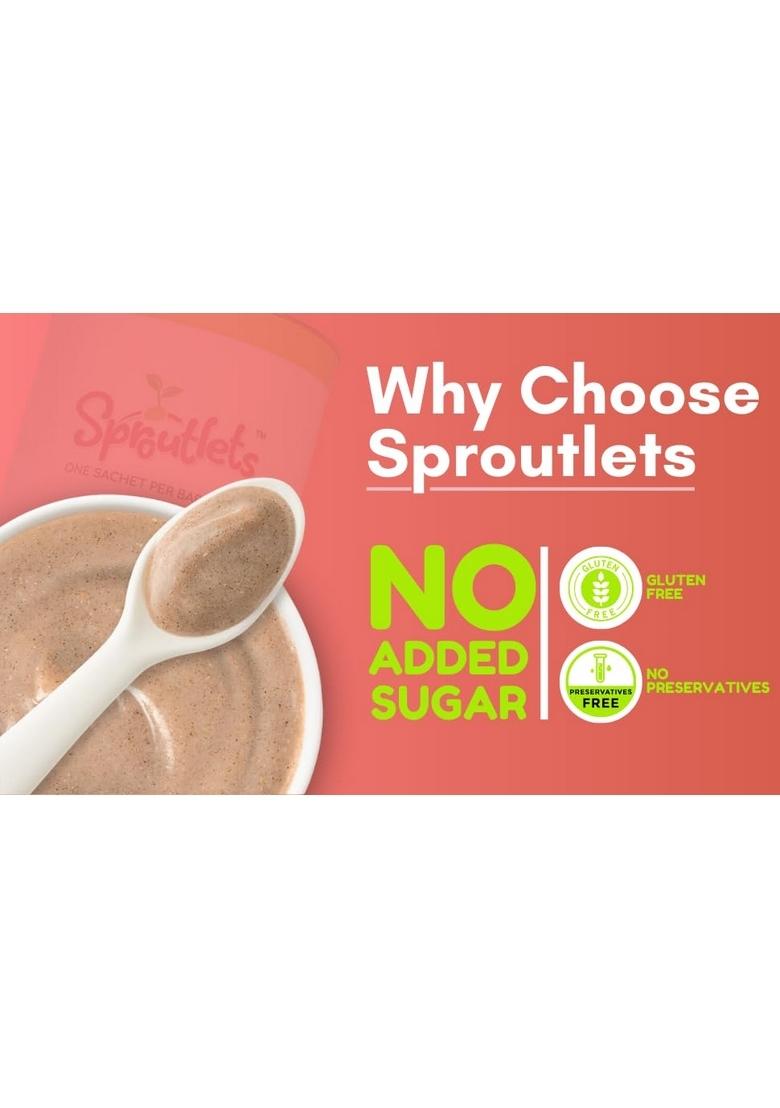 Sproutlets Ragi Powder -300 Gm