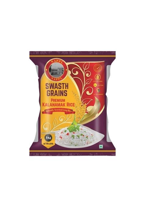 Swasth Grains Kalanamak Rice 1Kg (Siddharthnagar)