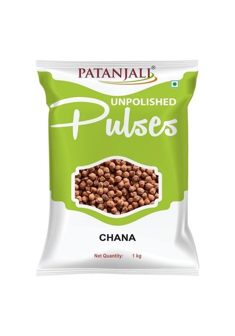 Patanjali Kala Chana 1Kg, Nutrient Rich & Tasty, Source Of Protein, Retaining Natural Goodness