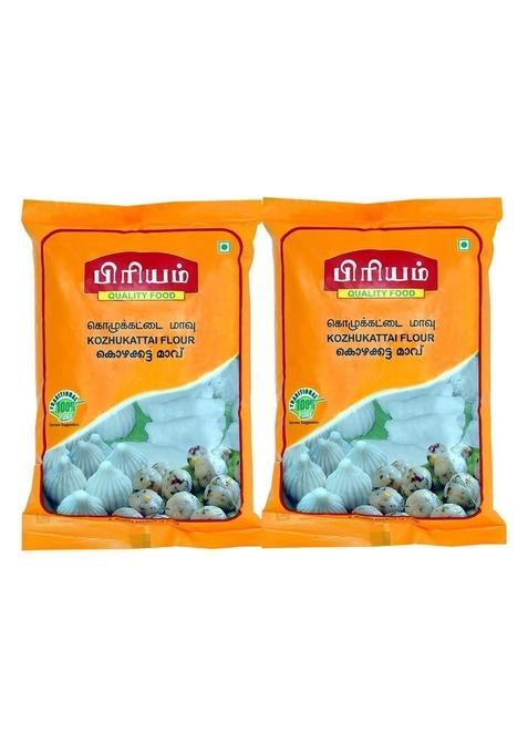 Priyam Kozhukattai Flour, 2-Pack, 2X500G