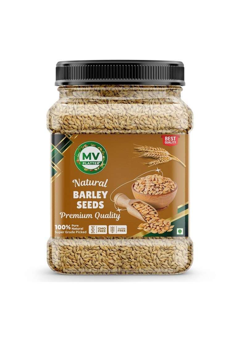 Mv Platter Organic Pearl Barley Jav Yavalu Yava Seeds 1 Kg | High Fiber Jau Whole Raw Grain Cooks Like Rice| Ideal For Risottos & Soups| Naturally Gluten Free - Indya