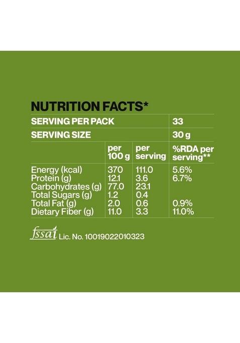 Zama Organics Khapli Wheat Flour (1Kg Pack Of 2) | Emmer Healthier Alternative To Refined Atta Rich In Fibre And Proteins Antioxidants Good For Diabetes High Dietary Fiber…