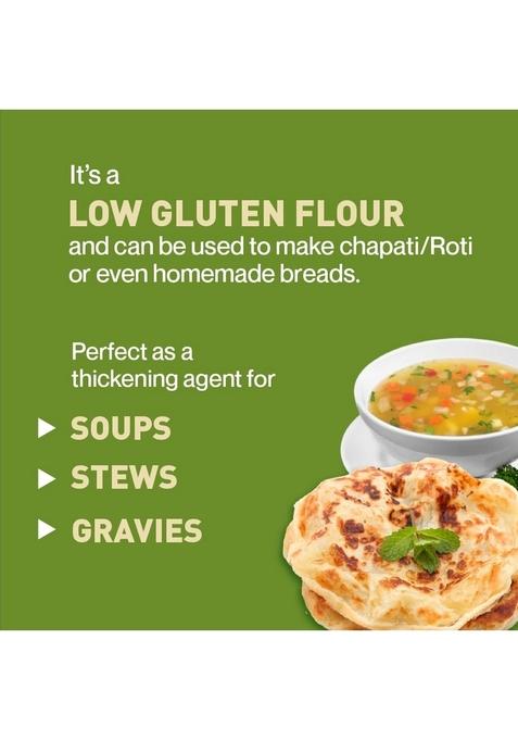 Zama Organics Khapli Wheat Flour (1Kg Pack Of 2) | Emmer Healthier Alternative To Refined Atta Rich In Fibre And Proteins Antioxidants Good For Diabetes High Dietary Fiber…