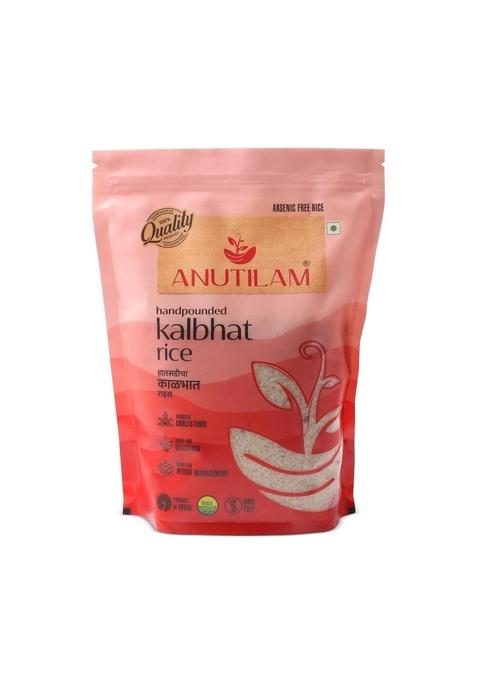 Anutilam Handpounded Authentic Kalbhat/Black Husk Rice 1 Kg