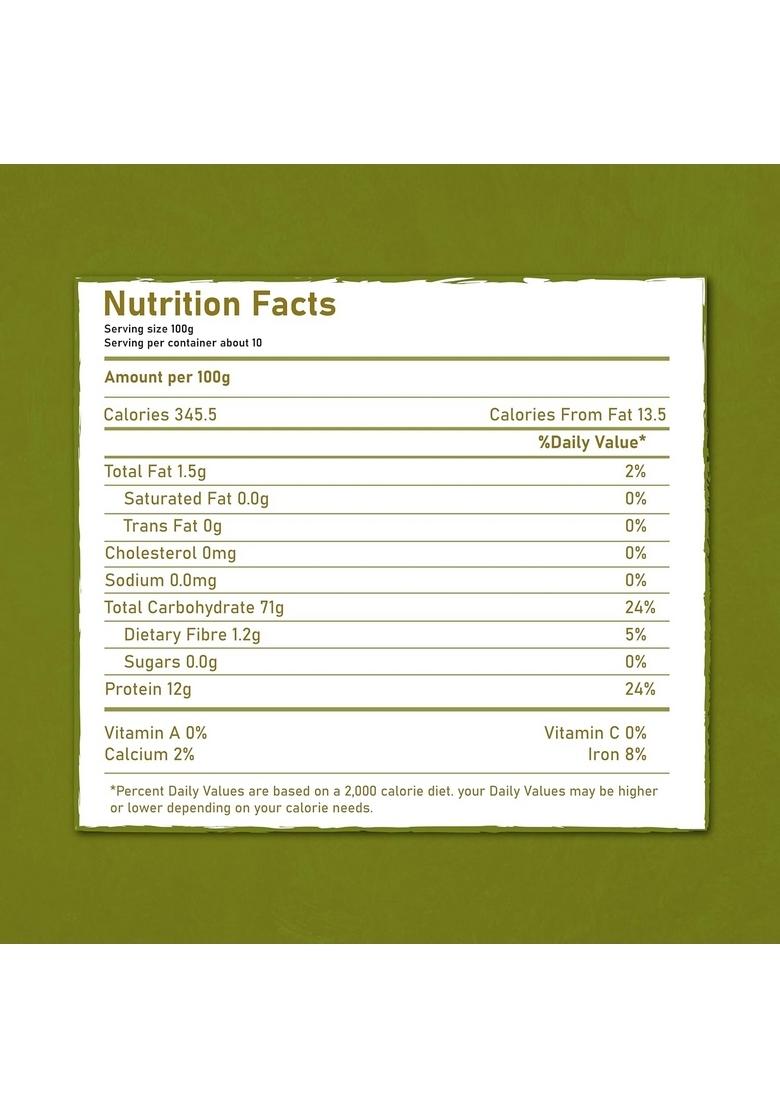 Organic Shastra Whole Wheat Flour (Chakki Atta), Unbleached And High Protein Flour, Fine Ground