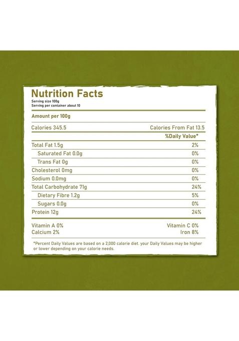 Organic Shastra Whole Wheat Flour (Chakki Atta), Unbleached And High Protein Flour, Fine Ground