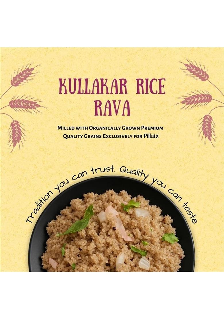 Rr Pillai'S Kullakar Rice Rava, Sooji
