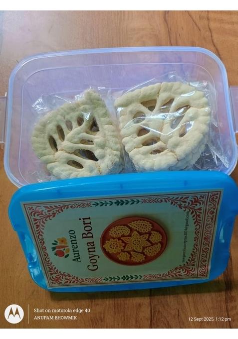 Aurenzo Goyna Bori, Traditional Bengali Lentil Dumplings, Handcrafted Ornamental Design Pack Of 10Piece