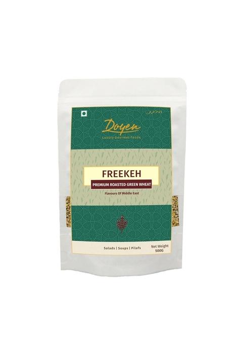 Doyen Green Wheat Freekeh - Middle Eastern Grain | Nutricious For Pilafs, Salads, Soups 500G
