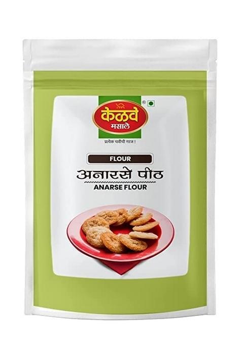 Kelve Masale Anarase Pith | Flour Instant Jaggery Anarsa Mix Gur Adhirasam Traditional Indian Sweet 400 Gm X 2 Pack Of