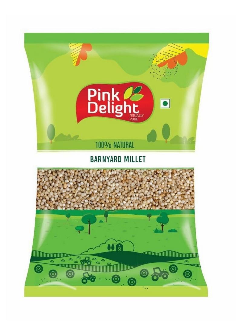 Pink Delight Millet | Barnyard (Sanwa/Khira) |Native Low Gi Rice High Protein & 100% More Fibre Than 400 Gm Pack Ideal For Fasting Grade Whole Grain