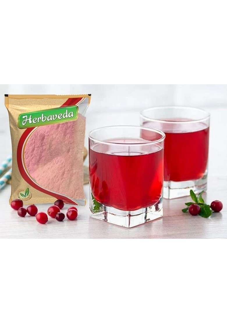 Leanbeing Herbaveda- Cranberry Powder 200G | Spray Dried - Indya