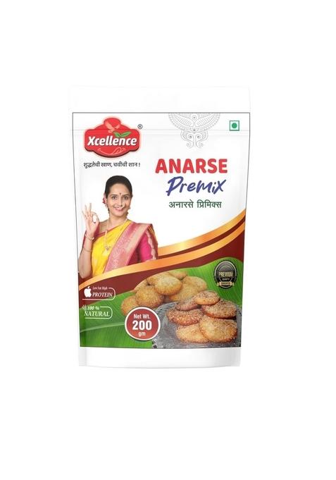 Xcellence Anarse Premix | Traditional Maharashtrian Sweet Mix Easy To Make Crispy & Tasty Anarase 100% Natural Ingredients 200G Pack