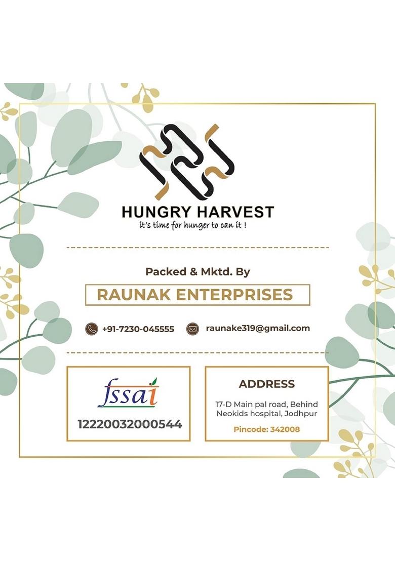 Hungry Harvest Masoor Sabut, Black Malka Dal, Whole Lentil 400 Gram