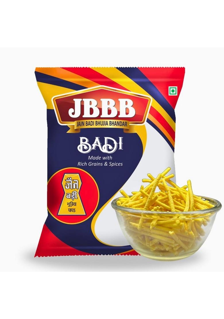 Jbbb Jain Marwari Rajasthani Wadi Bikaneri Famous Moong Bengali Mung Bori Dal Waadi | Dry Badiya Homemade, Tasty, Crispy Healthy Easy Digestive Daal Badi For Home Kitchen Freshly Packed -400G
