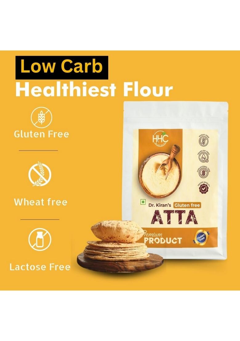 Dr. Kiran'S Gluten Free Flour | Atta Handmade Extremely Low Carb Healthiest Flour| Free| Ultra Glycemic High Protein