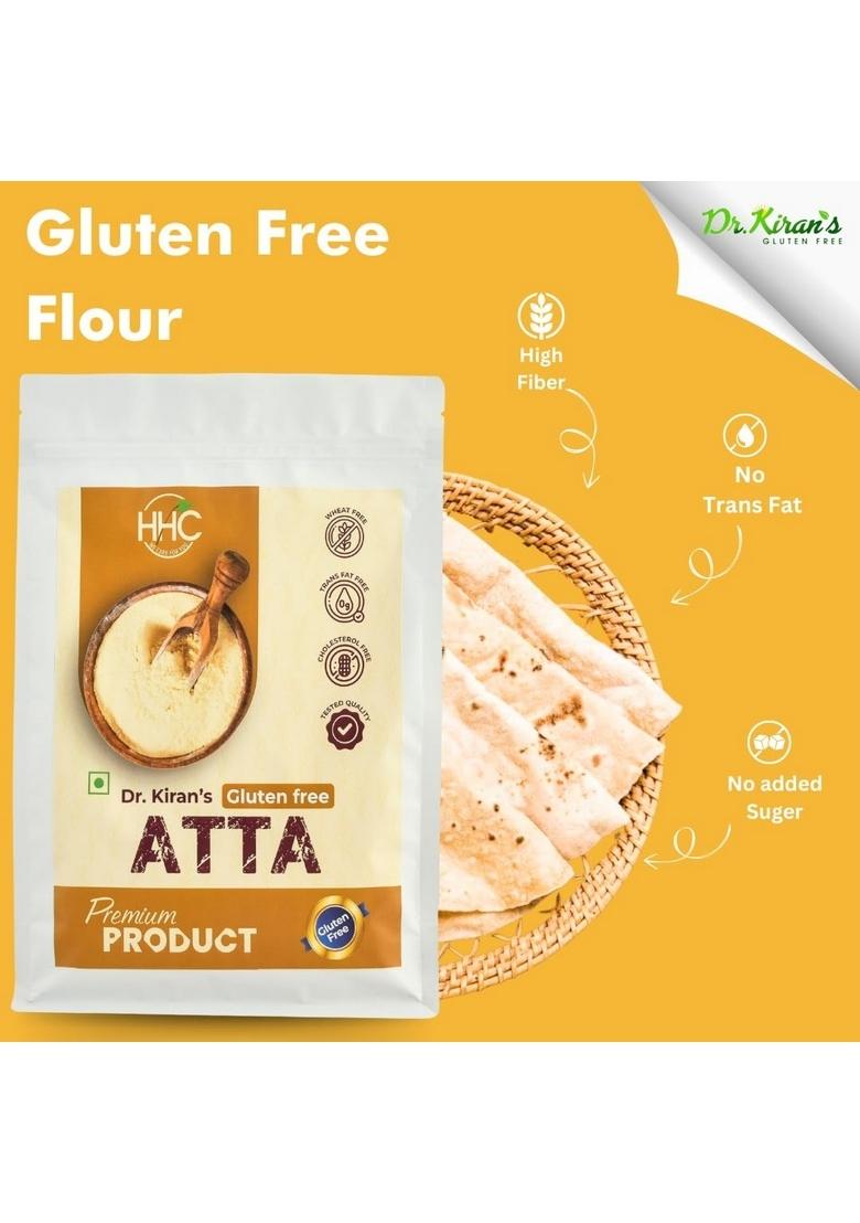 Dr. Kiran'S Gluten Free Flour | Atta Handmade Extremely Low Carb Healthiest Flour| Free| Ultra Glycemic High Protein