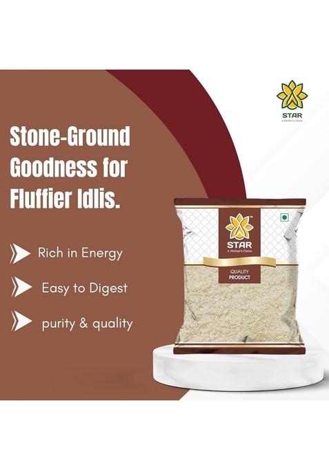 Star A Mother'S Choice Idly Rava – Rice For Soft & Fluffy Idlis, Stone-Ground, Hygienically Packed, Ideal South Indian Cooking (1 Kg)