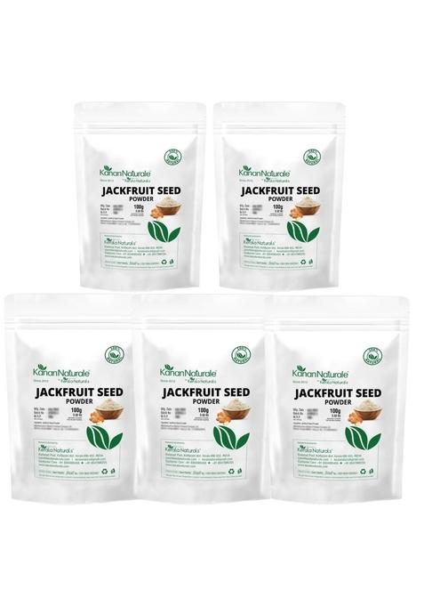 Kerala Naturals Jackfruit Seed Powder Pack Of 5 (100Gm Each)