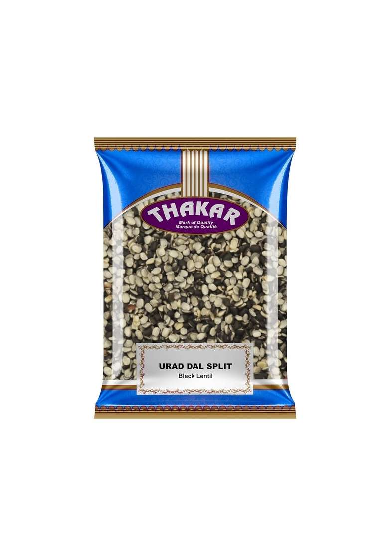 Thakar Unpolished Urad Dal Split1Kg | Premium Split Black Gram Without Skin 100% Natural & Protein-Rich Ideal For Dosa, Idli, Vada Indian Cooking Gluten-Free Pulse. - Indya