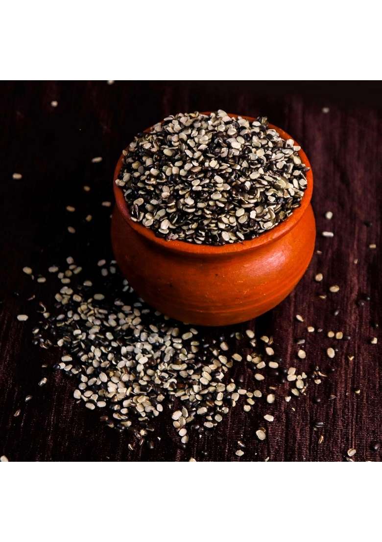 Thakar Unpolished Urad Dal Split1Kg | Premium Split Black Gram Without Skin 100% Natural & Protein-Rich Ideal For Dosa, Idli, Vada Indian Cooking Gluten-Free Pulse. - Indya