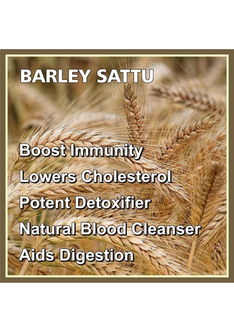 Jioo Organics Jau (Barley) Sattu | Powder Weight Loss, Digestion & Heart-Healthy