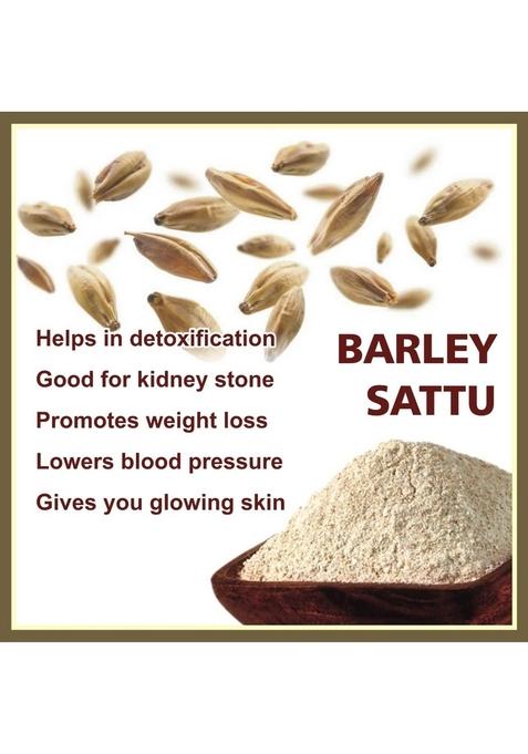 Jioo Organics Jau (Barley) Sattu | Powder Weight Loss, Digestion & Heart-Healthy