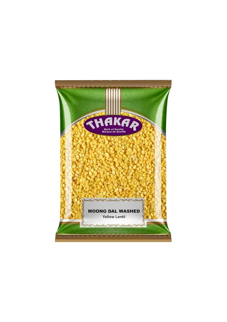 Thakar Unpolished Moong Dal Washed 500G | Protein Rich, Gluten Free Pulses Vegetarian For Halwa Use.