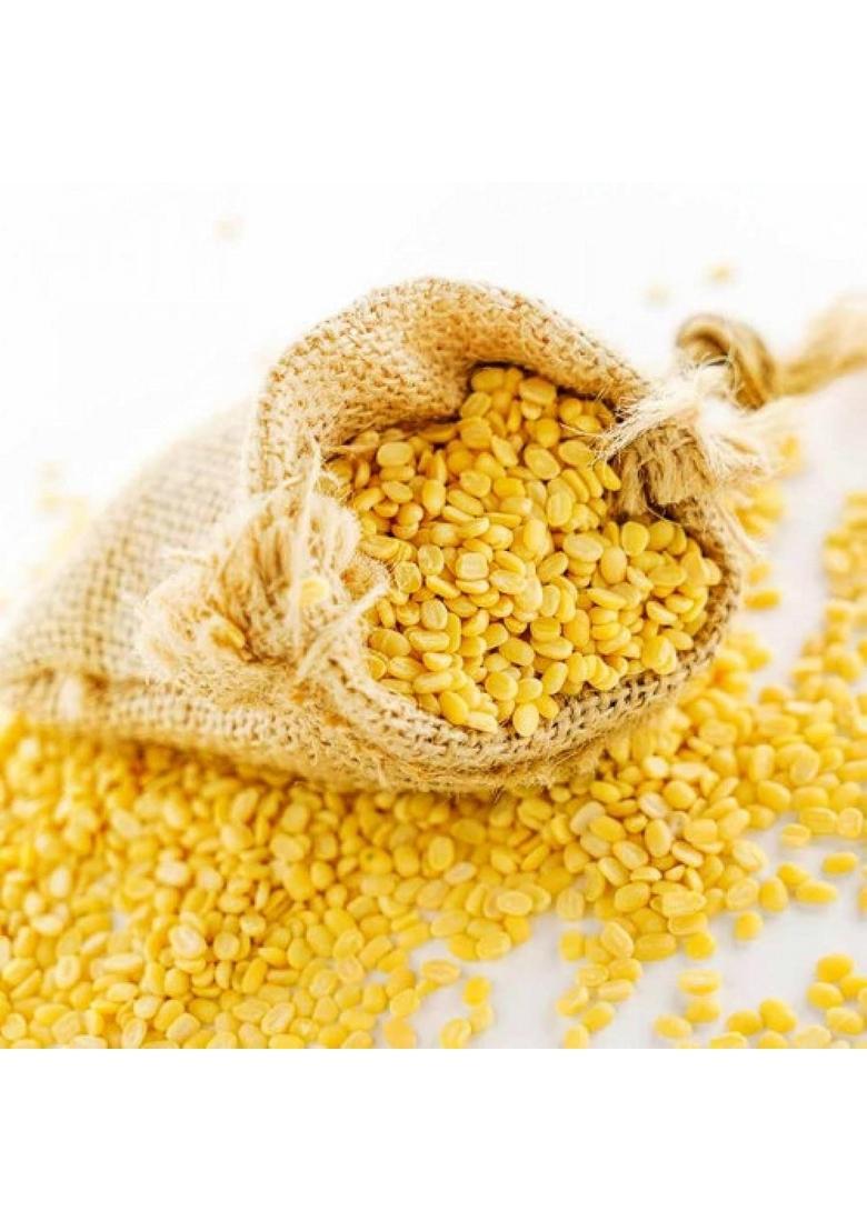 Thakar Unpolished Moong Dal Washed 500G | Protein Rich, Gluten Free Pulses Vegetarian For Halwa Use.