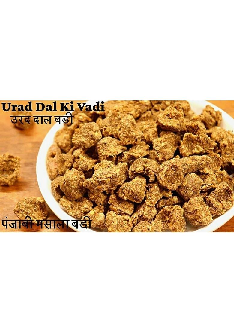 Bandhal Bandhal- Homemade Urad Dal Badi 450 Gm.Methauri Wadi/Vadiyan Bari Vadi Feel The Handmade By Village Women Of Uttar Pradesh Fresh & Crispy