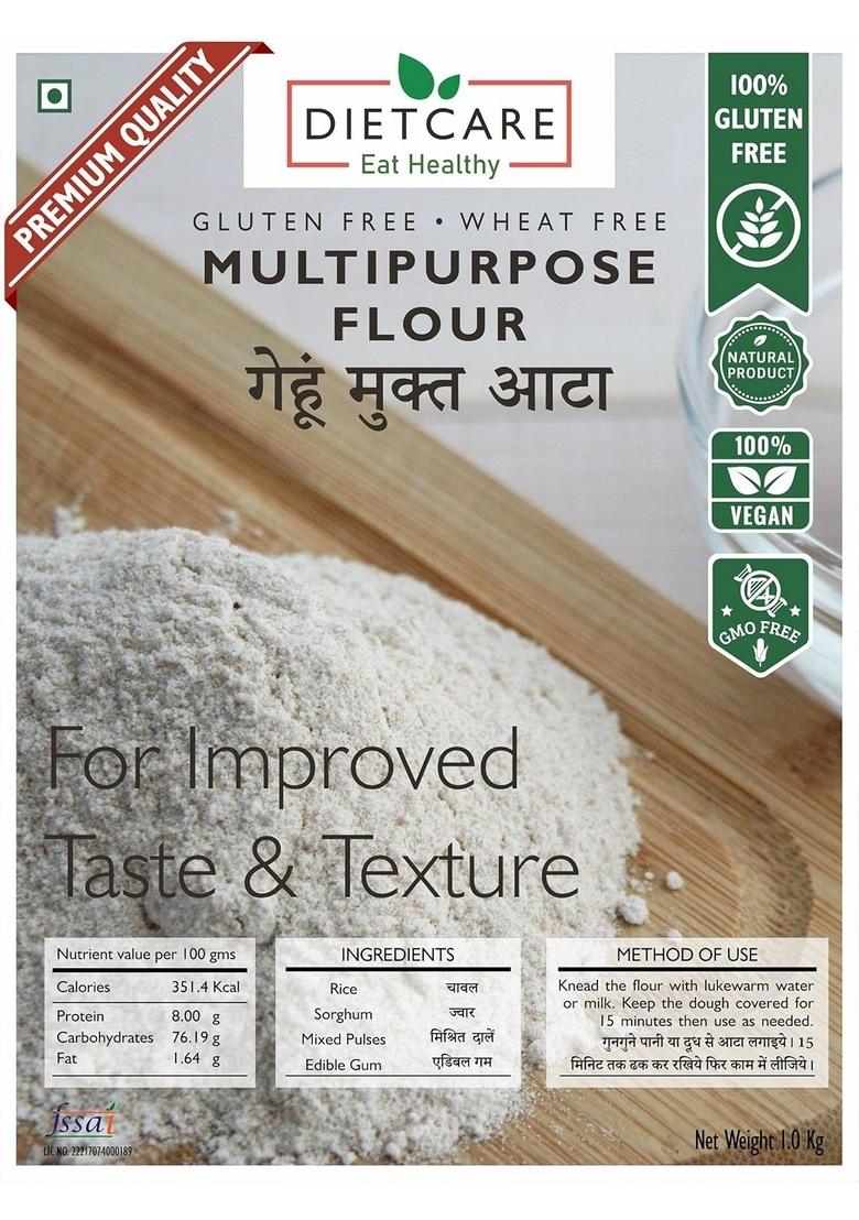 Diet Care Gluten Free Chapati Flour 1 Kg