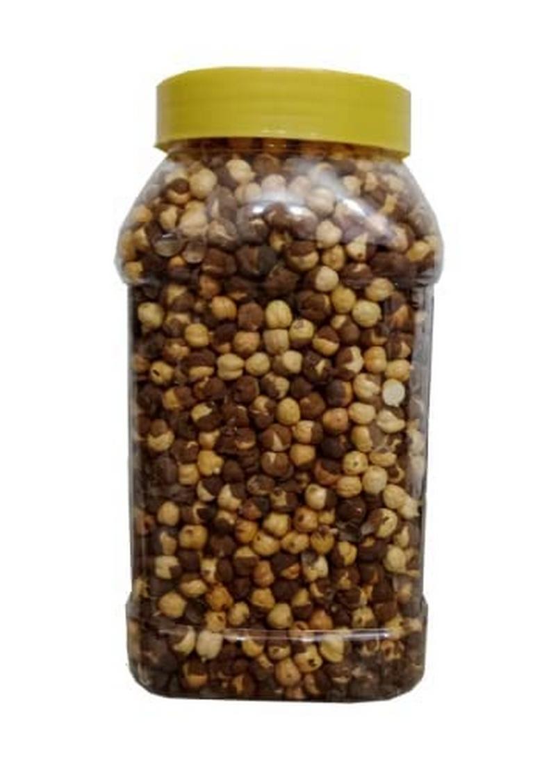 Frenutri Roasted Chana Bhuna Chola Bhaja, Whole With Skin | Indian Food And Healthy Snack High In Protein & Fiber Desi Chickpeas Pack Of 1