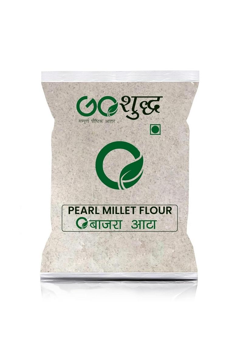 Goshudh Bajra Atta (Pearl Millet Flour) | Stone-Ground, High-Fibre Gluten-Free Flour 1Kg