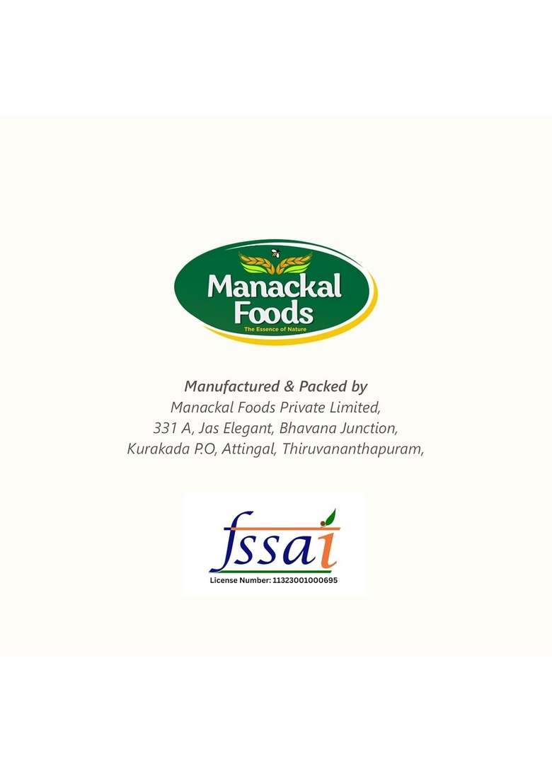 Manackal Foods Sorghum Millet (Jowar | Manicholam) Powder Natural & Pure Gluten-Free Atta Alternative 500G - Indya