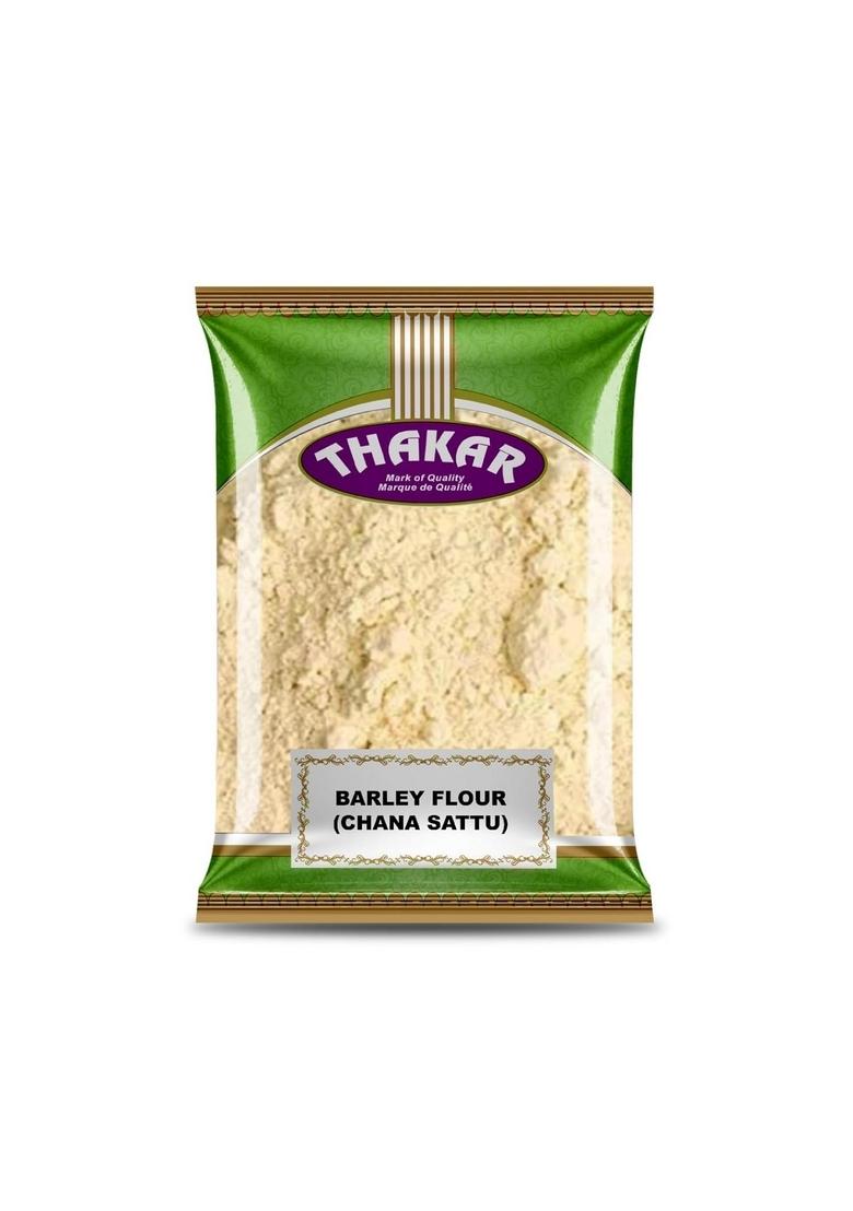 Thakar Barley Flour (Chana Sattu) 500G | Protein-Rich, High Fiber & Gluten-Free Traditional Energy Drink Mix Ideal For Sattu Sharbat, Paratha, Laddoo Healthy Recipes.