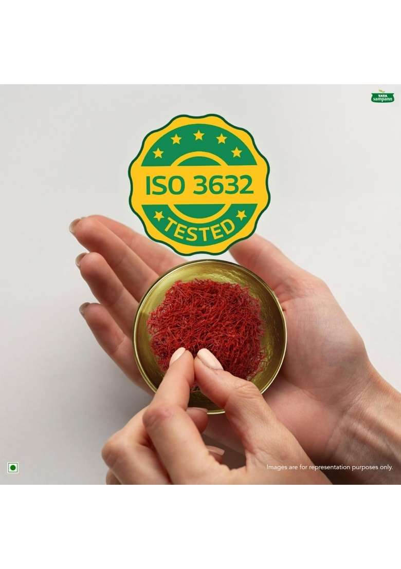 Tata Sampann Golden Saffron, 1G, Natural Aroma & Colour, Pure Kesar, Iso 3632 Tested - Indya