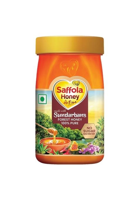 Saffola Honey Active, Made With Sundarban Forest Honey, 100% Pure No Sugar Adulteration, Natural Immunity Booster, 250G