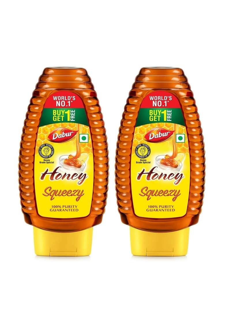 Dabur Honey Squeezy Pack 800G (400Gx2, Of 2) | 100% Pure & Indigenous World