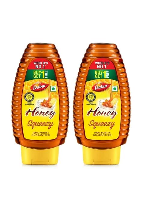 Dabur Honey Squeezy Pack 800G (400Gx2, Of 2) | 100% Pure & Indigenous World'S No.1 Brand With No Sugar Adulteration Fitness Health Natural Immunity Booster Rich In Antioxidants