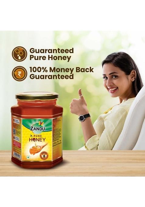 Zandu Pure Honey || 100% No Added Sugar & Adulteration, 1Kg